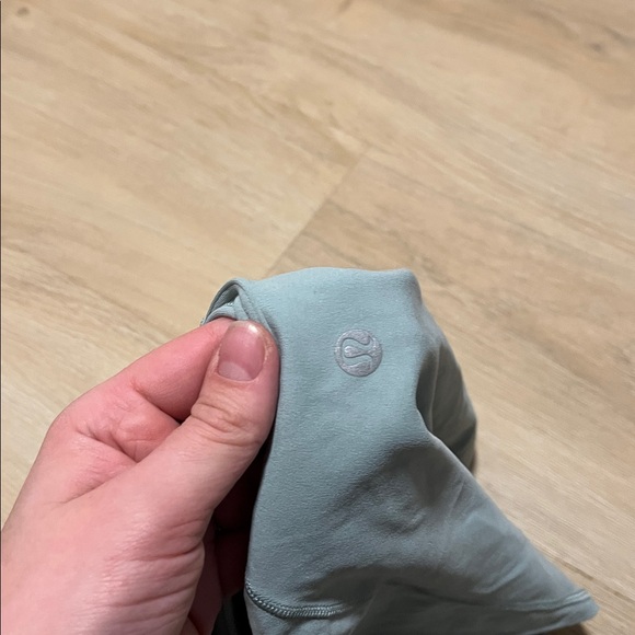 Women's Light Blue V-Neck Top - Picture 5 of 5